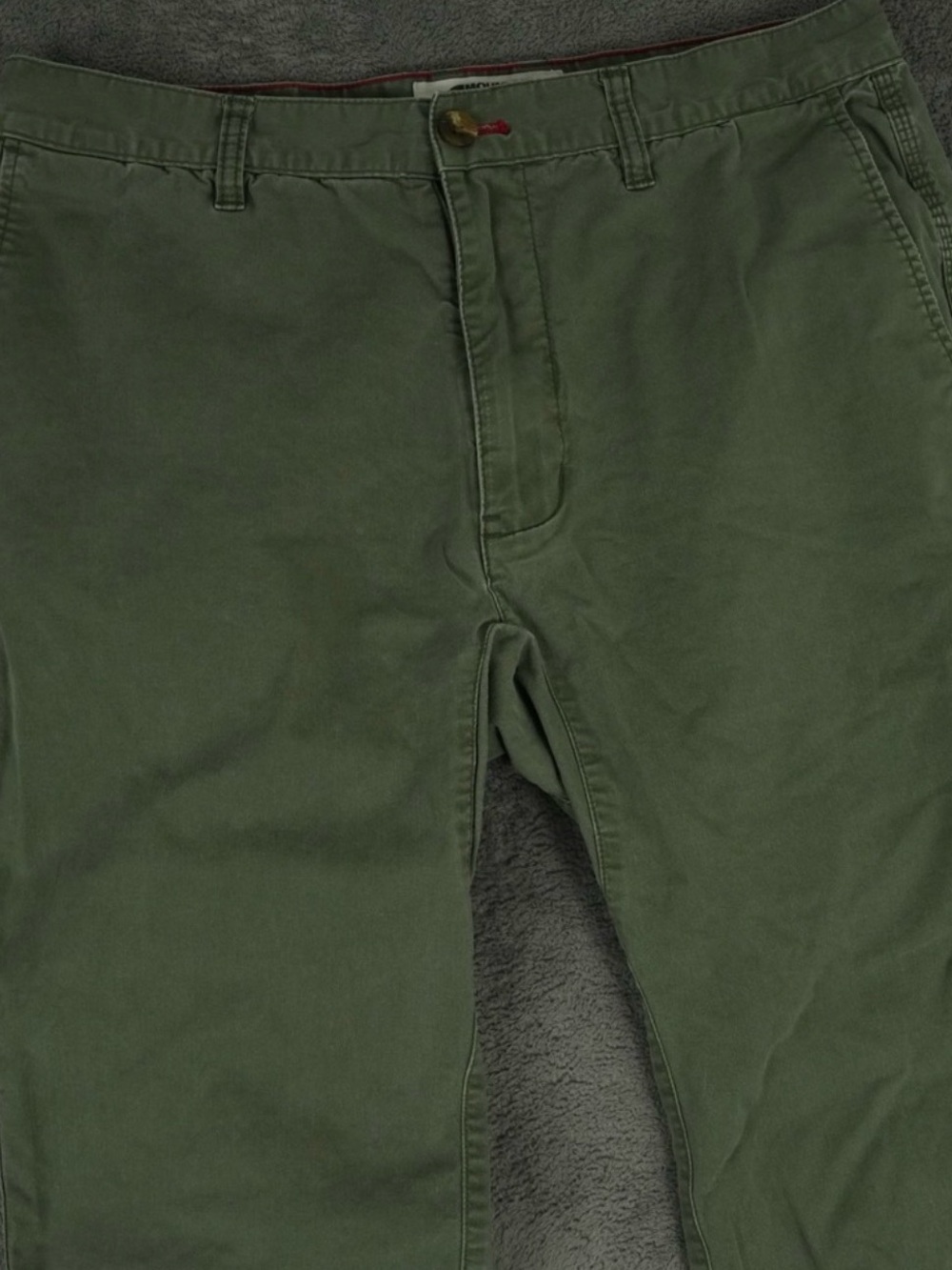 Mountain Khakis Jackson Chino Pant Mens‎ 33x30 (31x28) Green Slim Tailored Fit